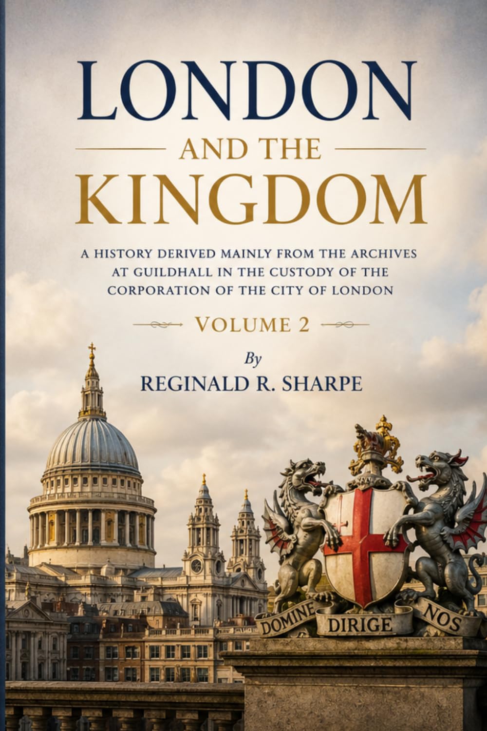 London and the Kingdom - Volume 2 A History Derived Mainly from the Archives at Guildhall in the Custody of the Corporation of the City of London
