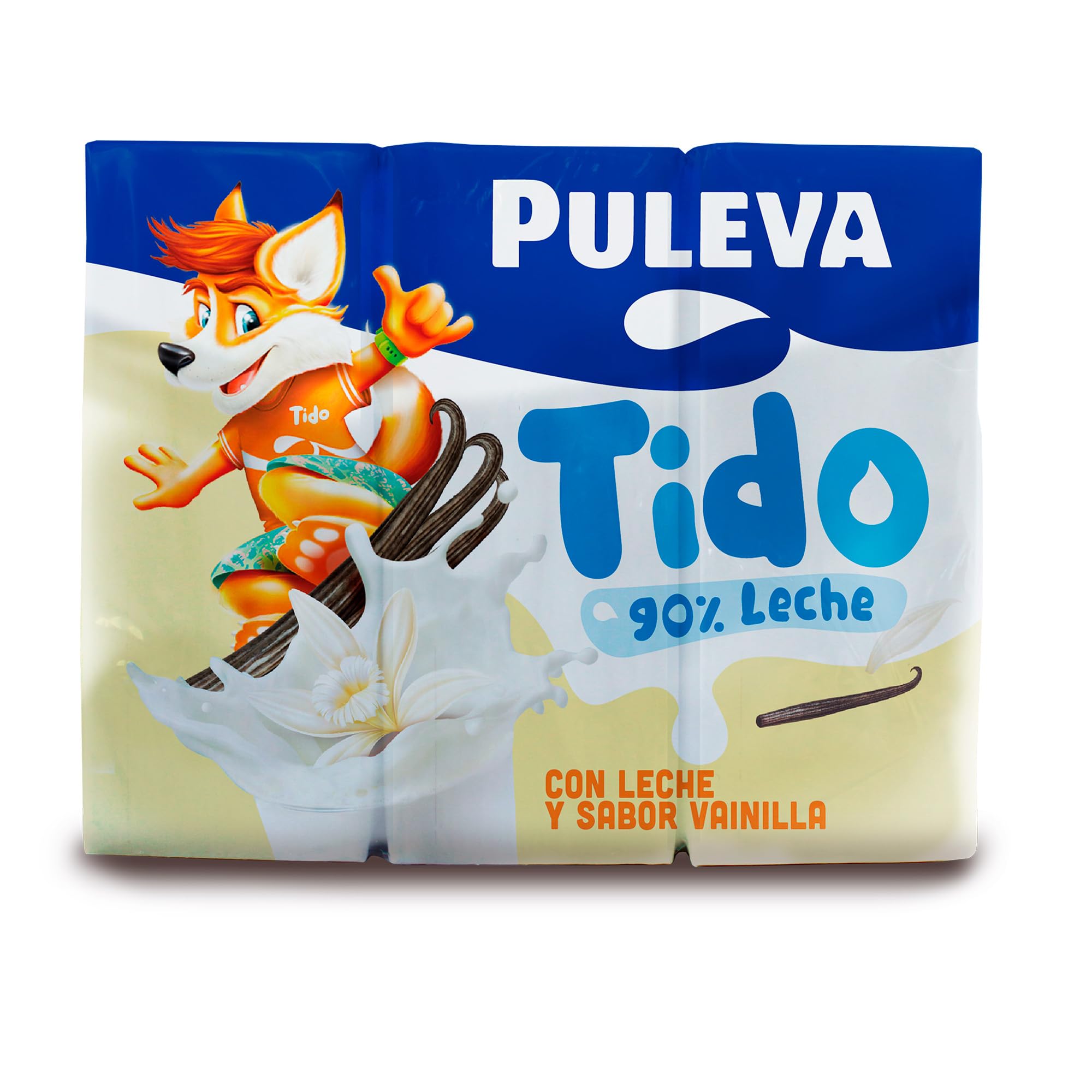 Puleva Batido de Vainilla Pack 6 x 200 ml