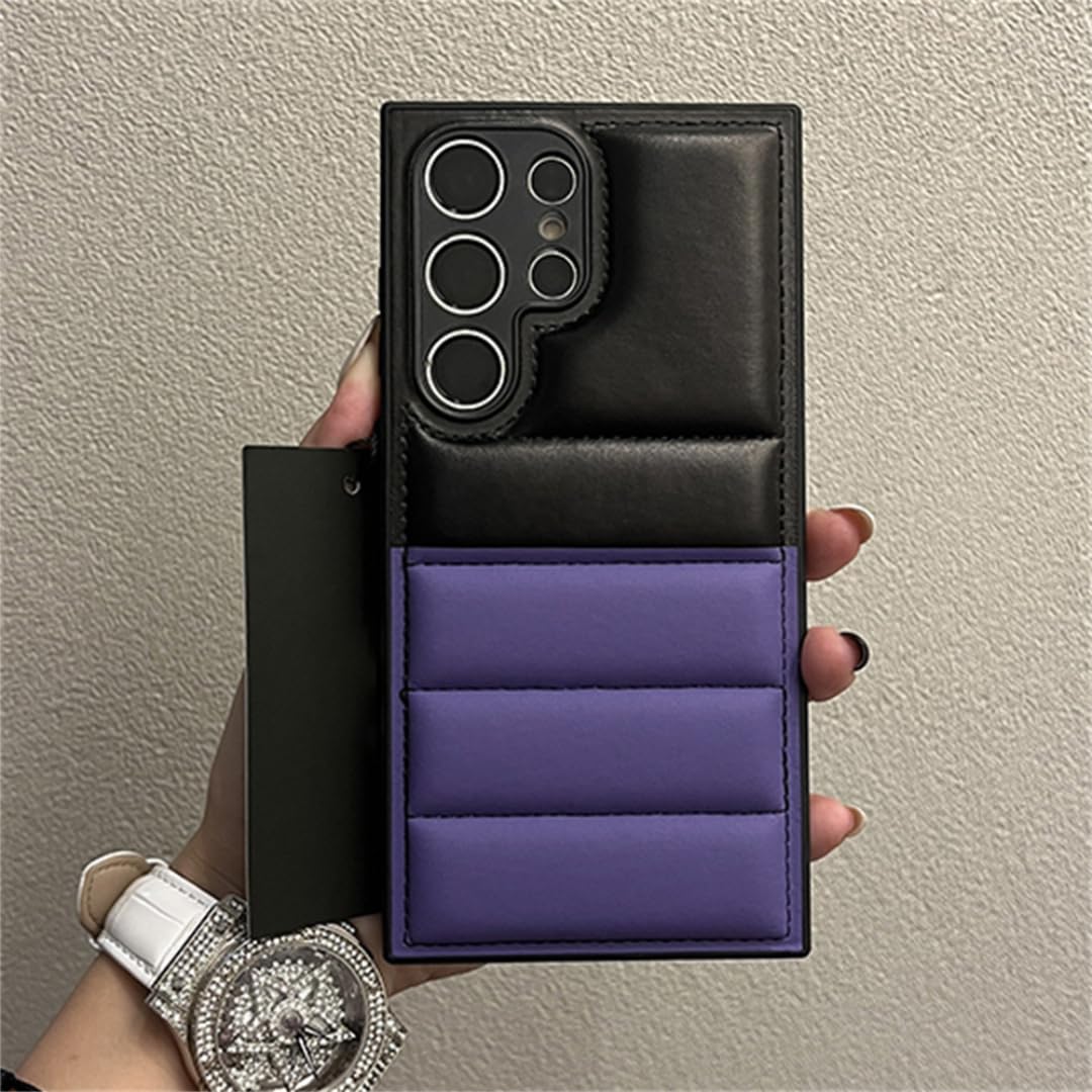Coque antichoc S24 Ultra violet TPU souple protection angles