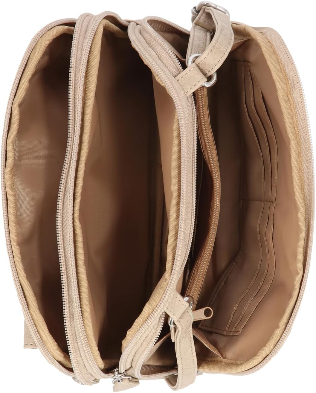 MultiSac Zippy Triple Compartment Crossbody Bag - Image 3