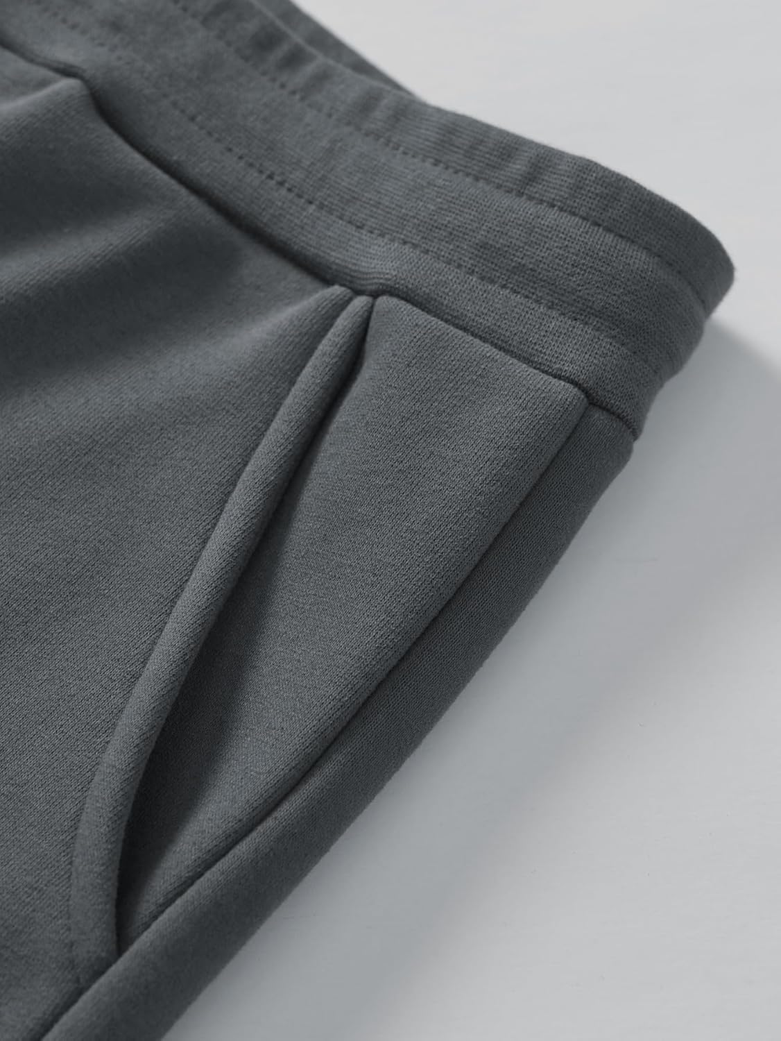 Weintee Women's Petite Wide Leg Fleece Sweatpants with Pockets - Image 5