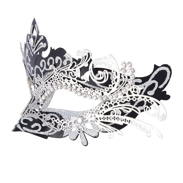 Foto 3 de 7 de Mascara Antifaz Carnaval, Hoshin Mascaras Veneciana Mujer Ideal para Halloween Fantasma de la Ópera…