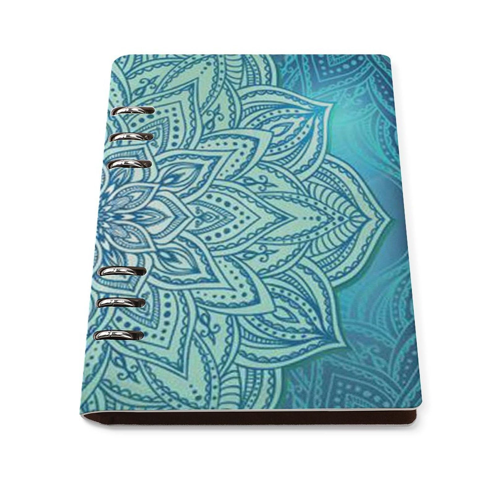 Carnet A5 bohémien bleu pour vos notes de bureau et personnelles - 8
