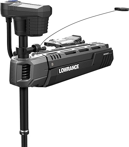 Miniatura 2 de Lowrance Ghost - Motor de arrastre de agua dulce ultra silencioso soporte de arco empuje de 97120 libras con pedal de pie configurable