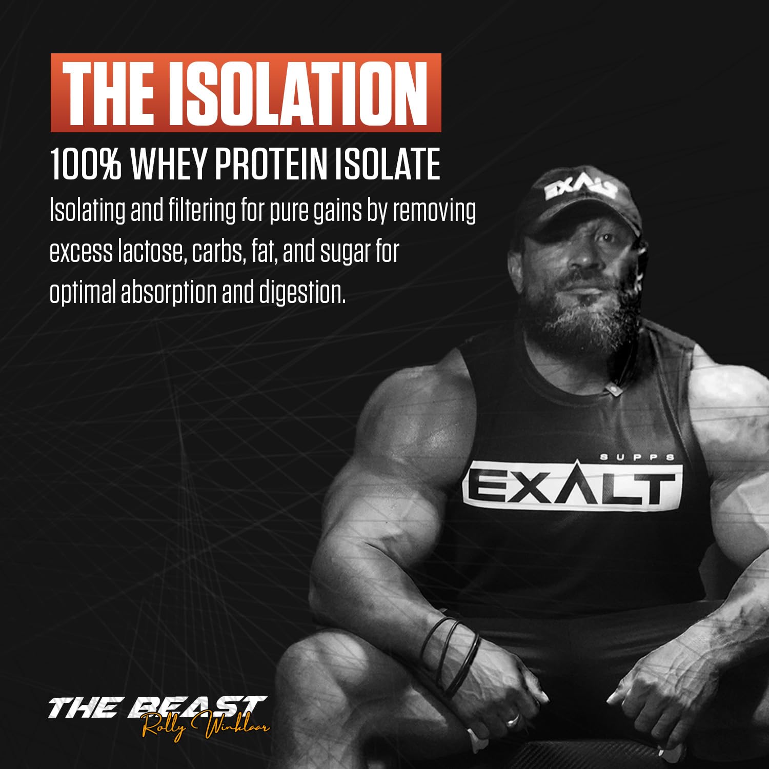 The Isolation Pure Whey Isolate With Digestive Enzymes | 25g Protein | 5.6g BCAAs | 150mg Digestive Enzyme | Zero Added Sugar | Whey Isolate (2.27 Kg, Caffe Latte) — Amazon image 6