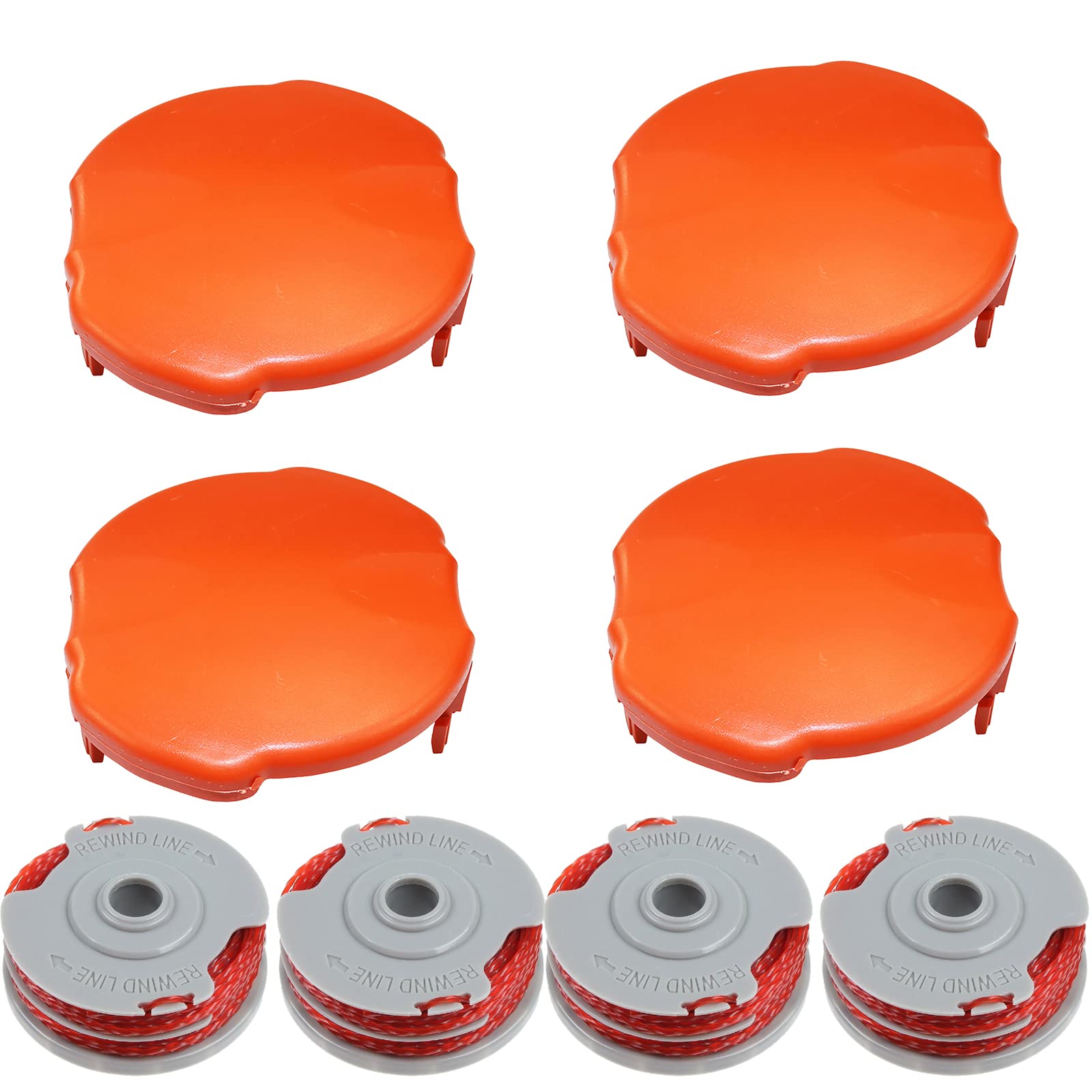 Bobine Filo Decespugliatore Bosch ART 23/26/30 - Ricambio Con Copertura, 3 Bobine + 1 Tappo - Foto 8