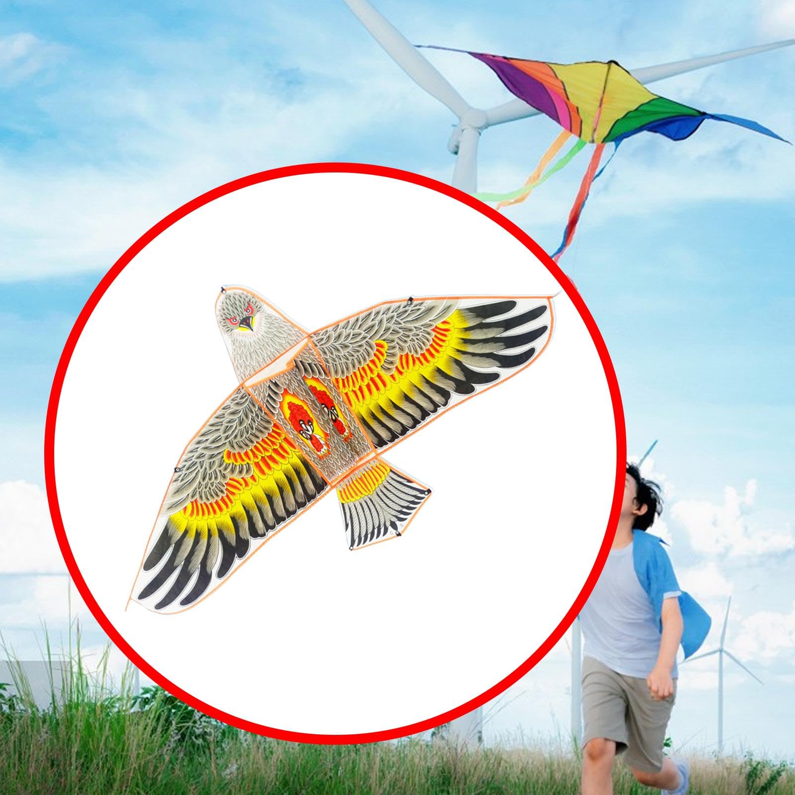 Regalo de Cumpleaños con Cuerda, Pájaro Gigante para Parque Y Jardín, para Adultos Y Niños.