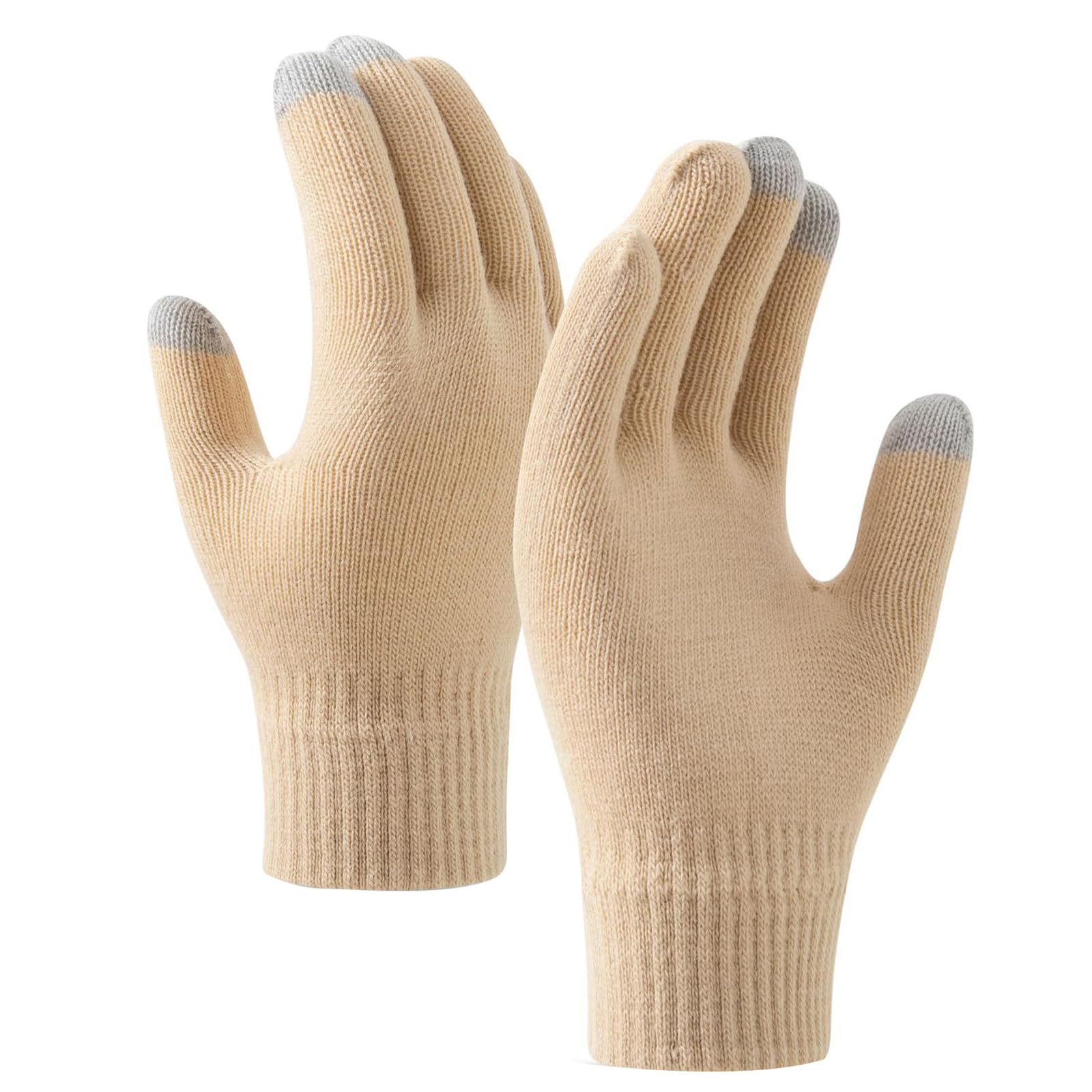 1pair Motorcycle Bike Glove Gloves Shockproof Armguard Mitten for Easy Device Use in Winter