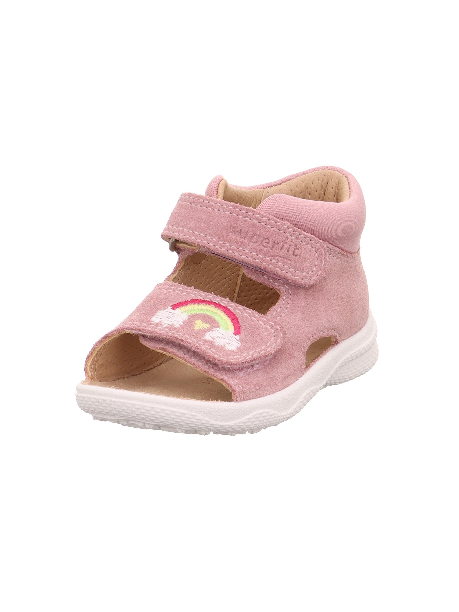 Superfit Girls' Polly Sandals, Pink 5500, 18 EU