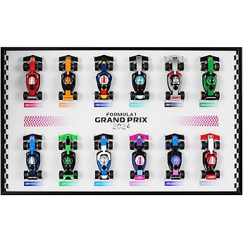 Display Wallboard for Lego 71049 F1 Racing Cars Models Not Included Wall Mount for Lego 71049 Collector's Model Space-Saving Creative Home Decoration
