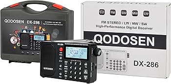 QODOSEN DX-286 デジタルBCLラジオ新品 Amazon.com: QODOSEN DX-286 Portable Shortwave Radio AM FM LW