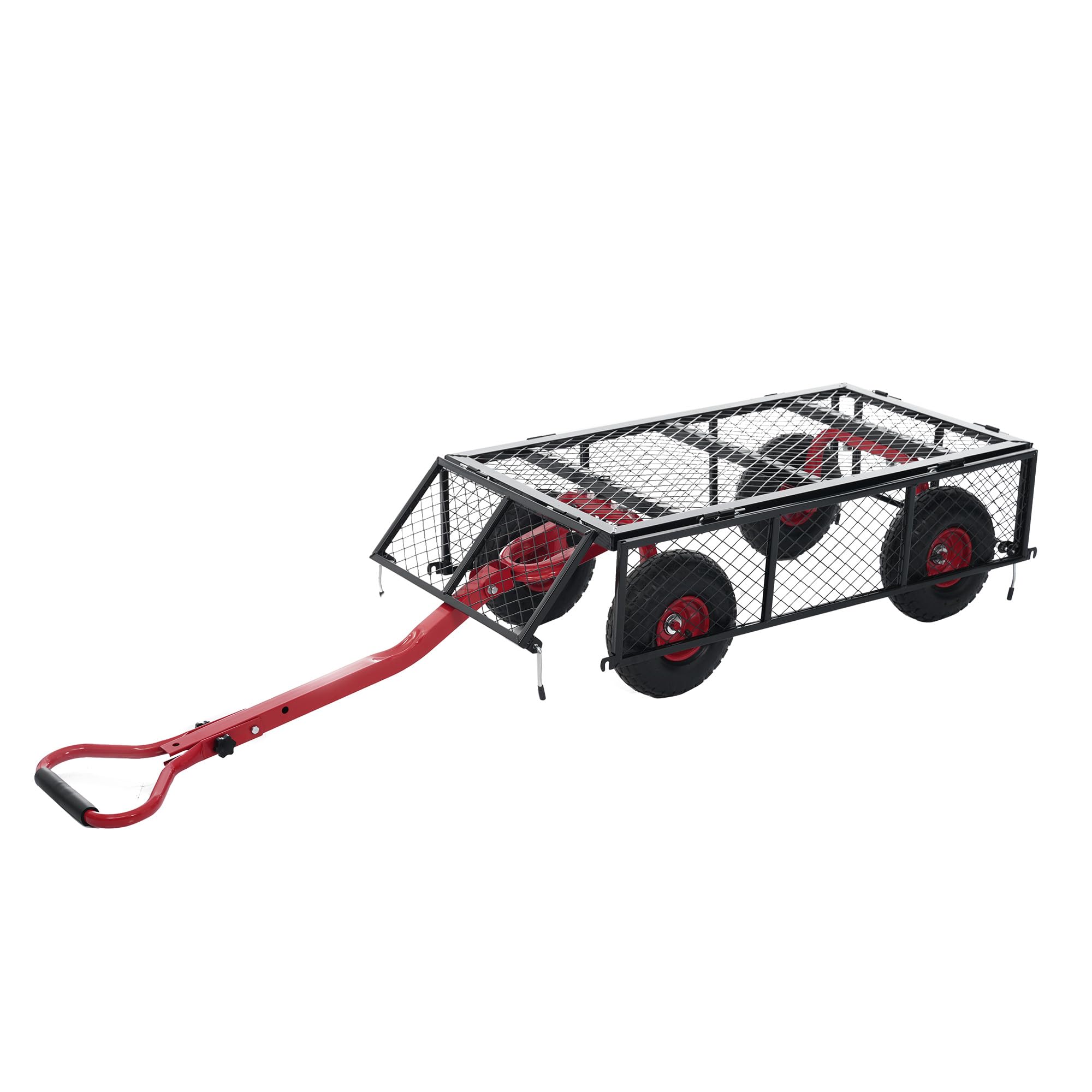 Amazon.co.jp: ガーデンカート カゴ台車 メッシュ台車 耐荷重400kg