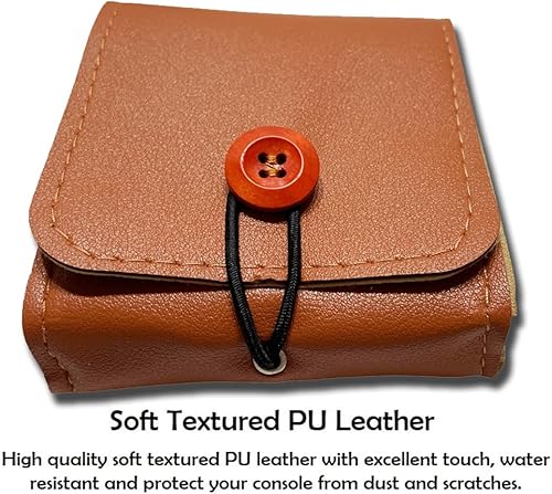 Miniatura 5 de Funda de piel sintética para Nintendo Game Boy Advance SP  RG280V  MIyoo Mini - Funda de viaje portátil, bolsa protectora para consola de juegos