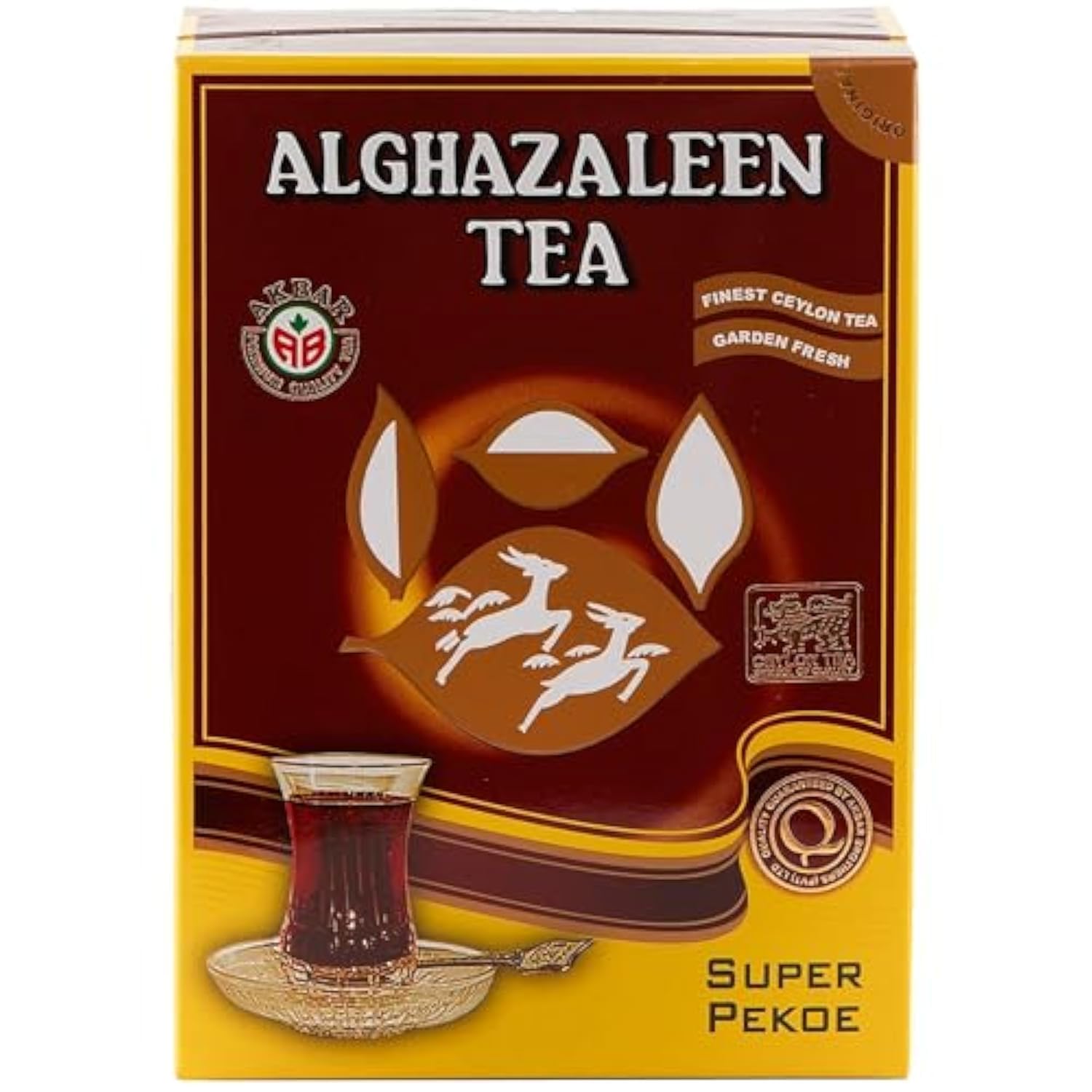 Super Pekoe Tea 14.10 oz Pure Ceylon Pekoe Loose Tea Leaves 400g Box