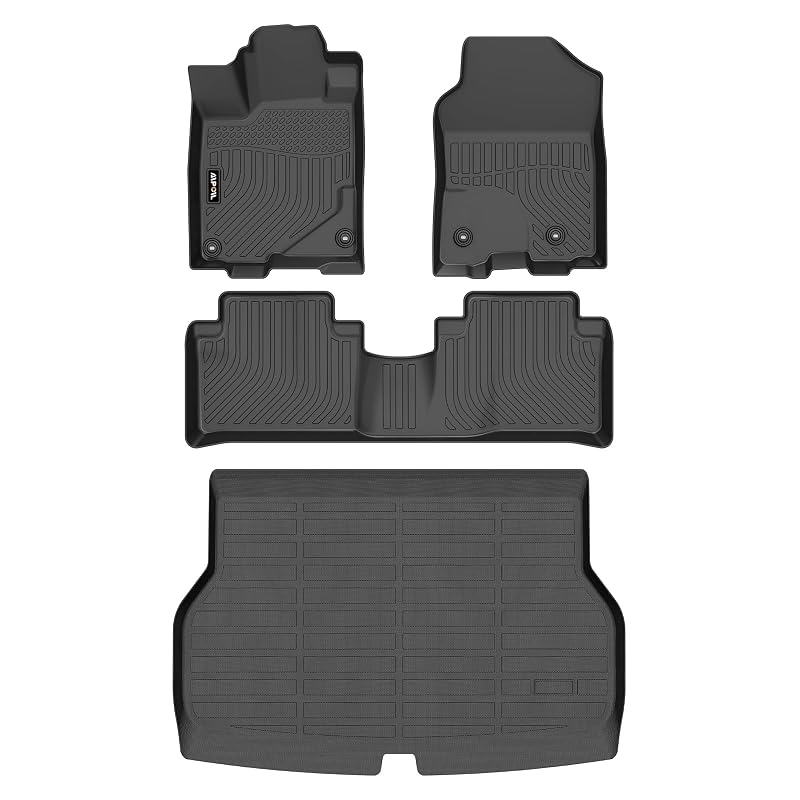 Kit de Tapetes e Forro de Porta-Malas em TPE AIPOIL para Acura RDX 2013–2015, Preto