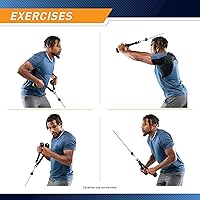 Vista 4 de Marcy Heavy Duty Nylon Triceps Rope for Upper Body Workout TCR-24