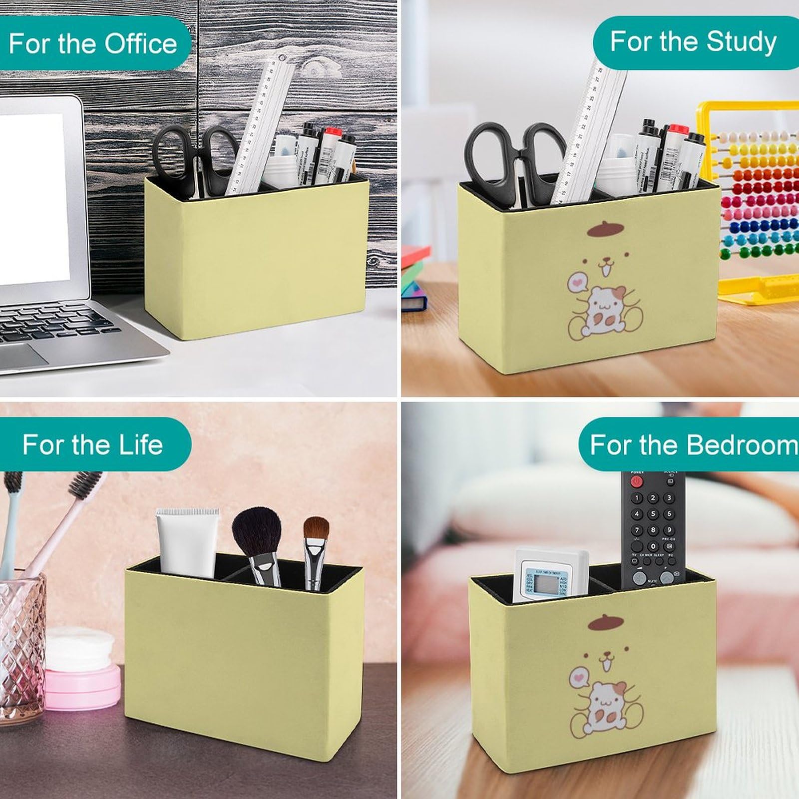 Amazon.co.jp: ポムポムプリン ペン立て ペンスタンド 筆立て 筆収納
