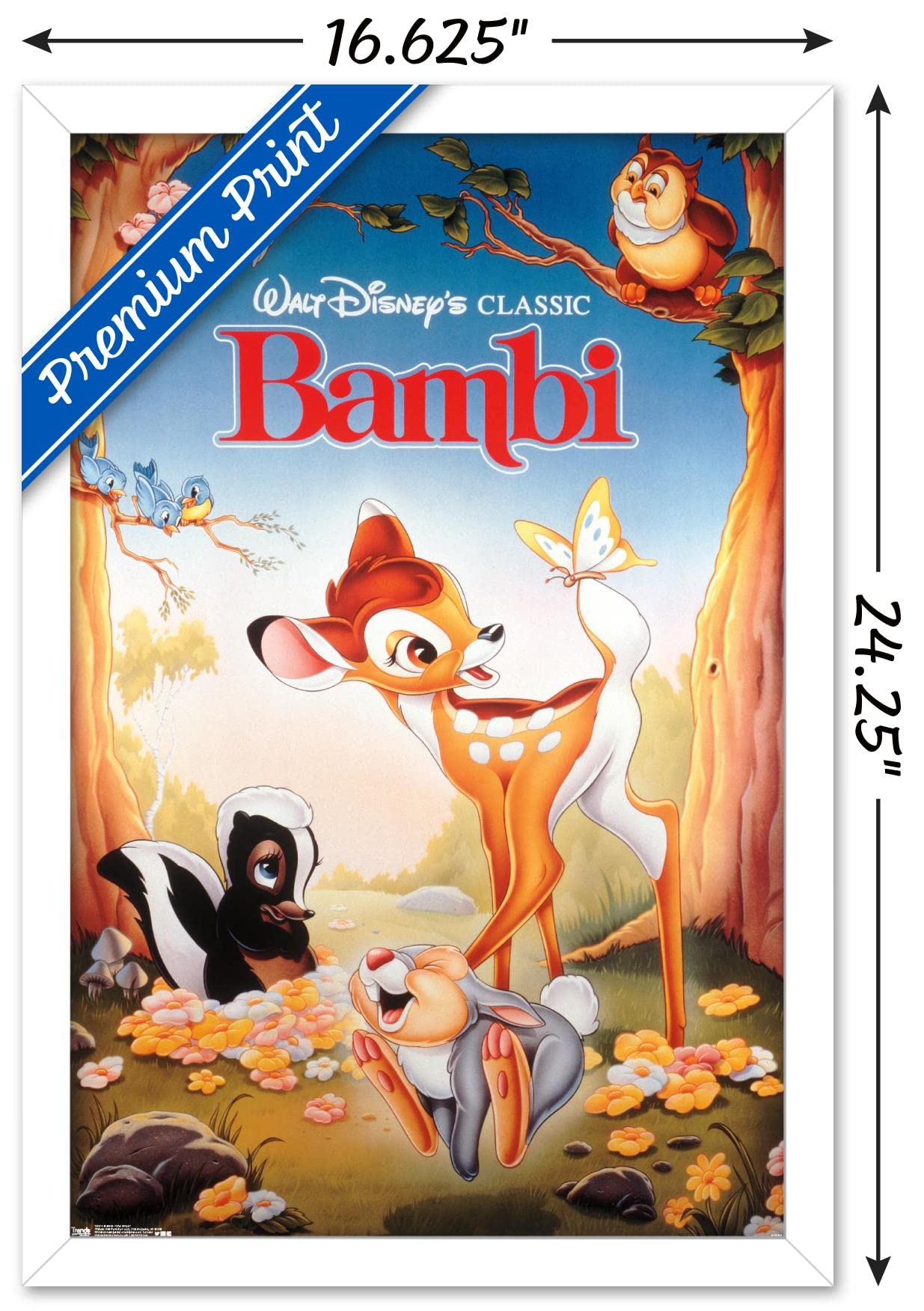 Amazon.com: Trends International Disney Bambi - One Sheet Wall