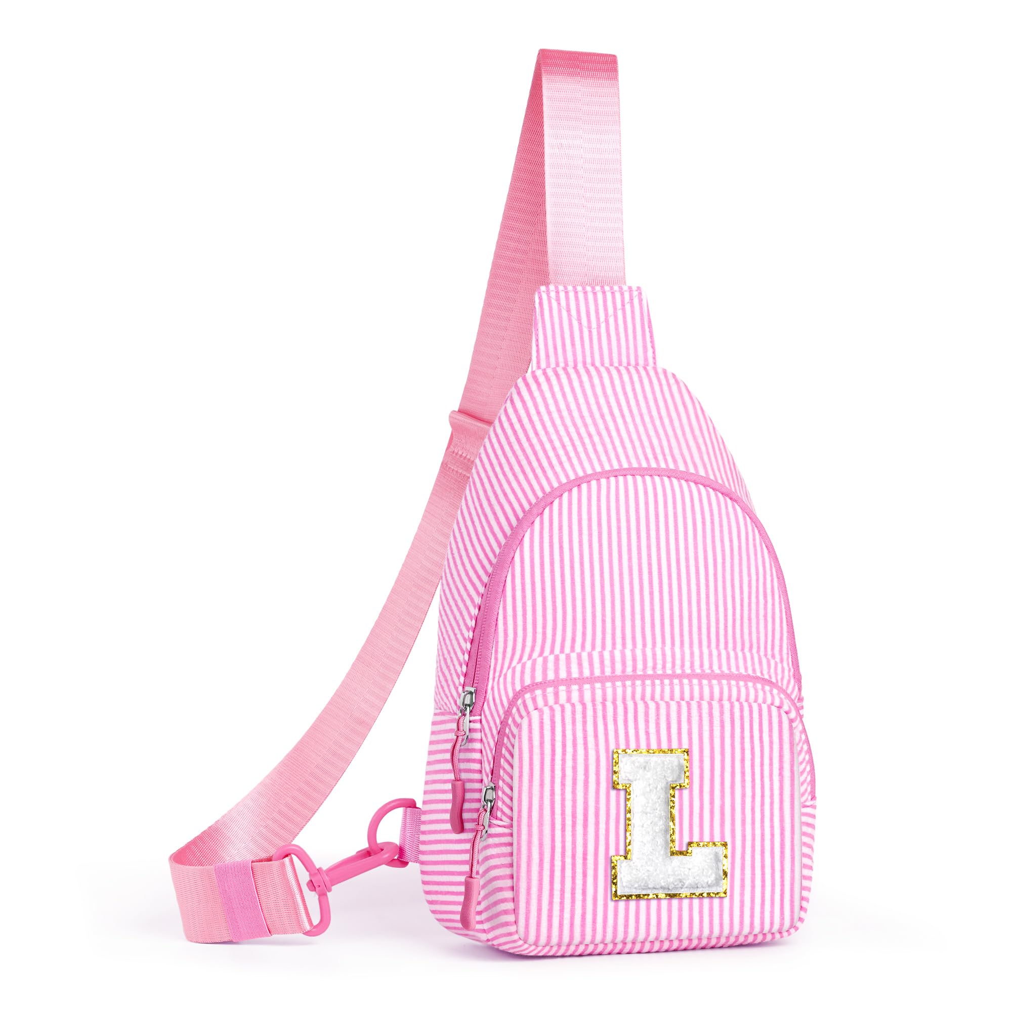 YOOLIFE Personalized Gifts For Teenage Girls Initial Sling Bag Gift for Women Teen Girls Birthday Gift for 11 12 13 14 15 16 Years Old Teen Girl Gifts