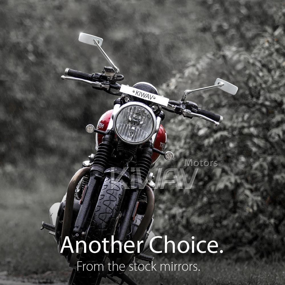 Amazon | KiWAV MAGAZI マガジ クラシックプラス バイクミラー クロム