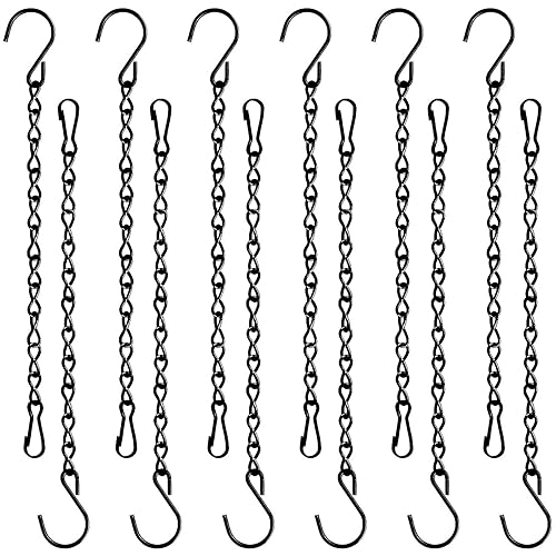 TAORISH 12 Pack 9.5 Inch Hanging Chain for Bird Feeders,