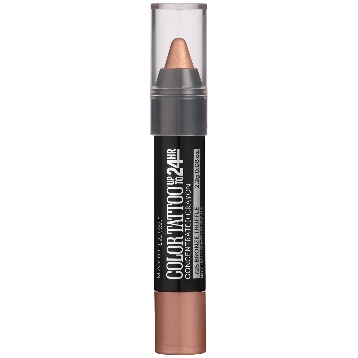 Maybelline New York Eyestudio ColorTattoo Concentrated Crayon,725 Bronze Truffle, 0.08 oz.