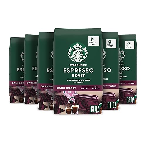 Vista 48 de Starbucks Caffè Verona - Café de grano entero de tueste oscuro 100% arábica - 1 bolsa (18 onzas)