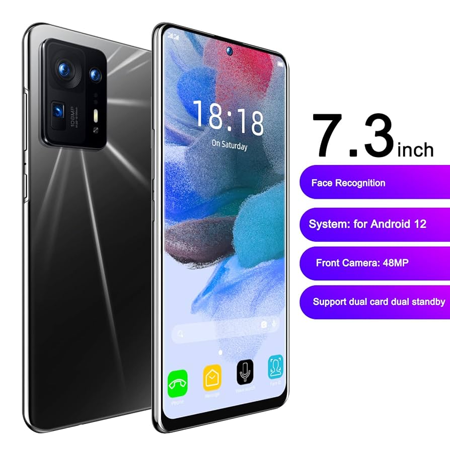 ブラック スマートフォン デュアルカメラ 61h3r7ODdhL._AC_UF350,