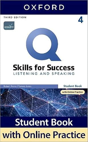 Q Skills for Success Listening &amp; Speaking, 4th Level 3rd Edition Student book and IQ Online Access