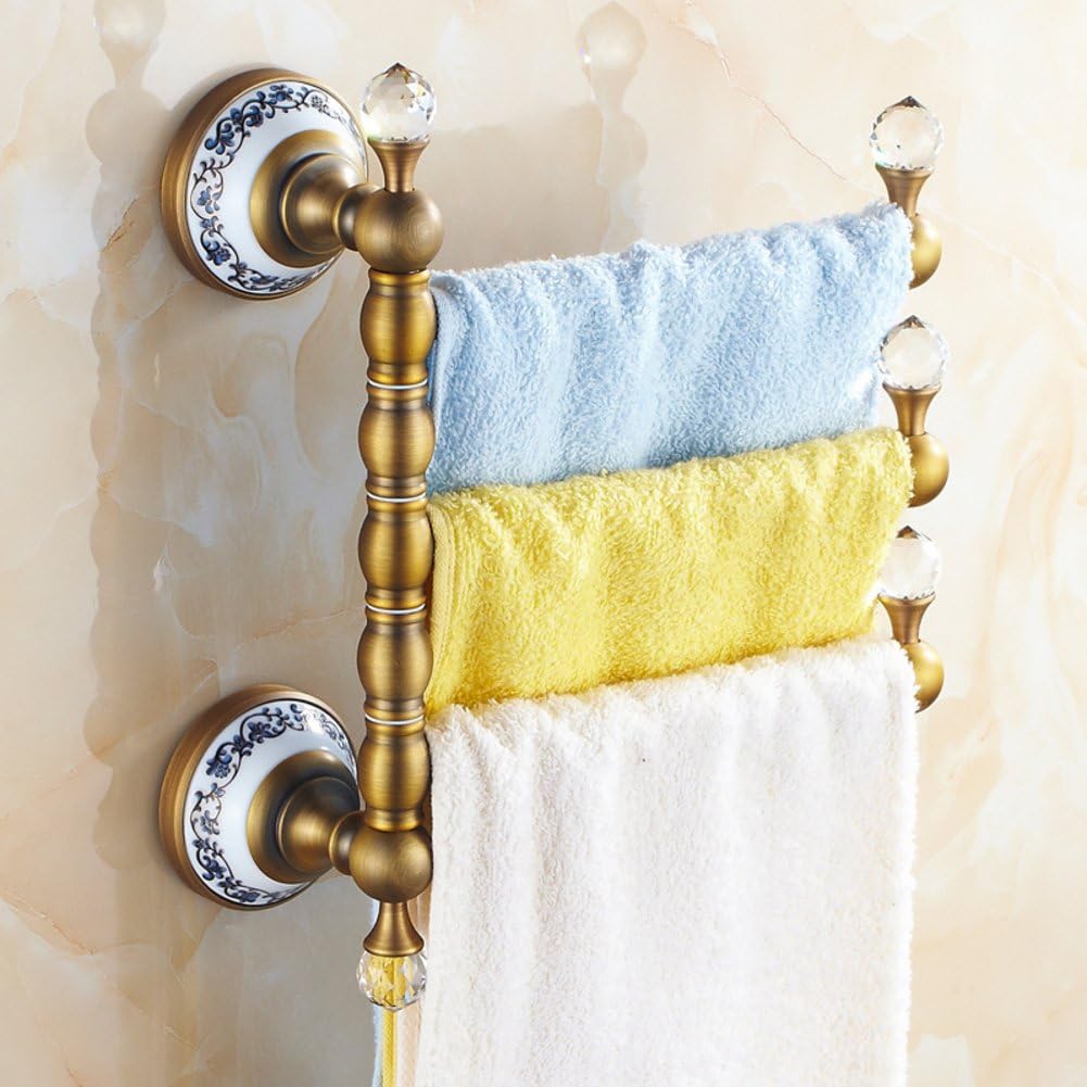 Antique Copper Towel Rack Full/Revolving Towel Rack