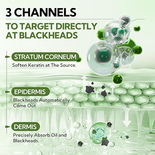 Miniatura 5 de LANBENA Tiras para eliminar puntos negros y poros de nariz para cara, 2.0 mejoradas de limpieza profunda, tiras de nariz, cuidado de la piel para