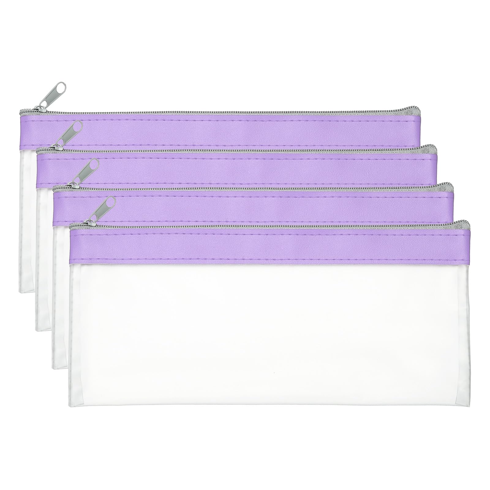PATIKIL 8.7x3.9 Inch Money Bags with Zipper