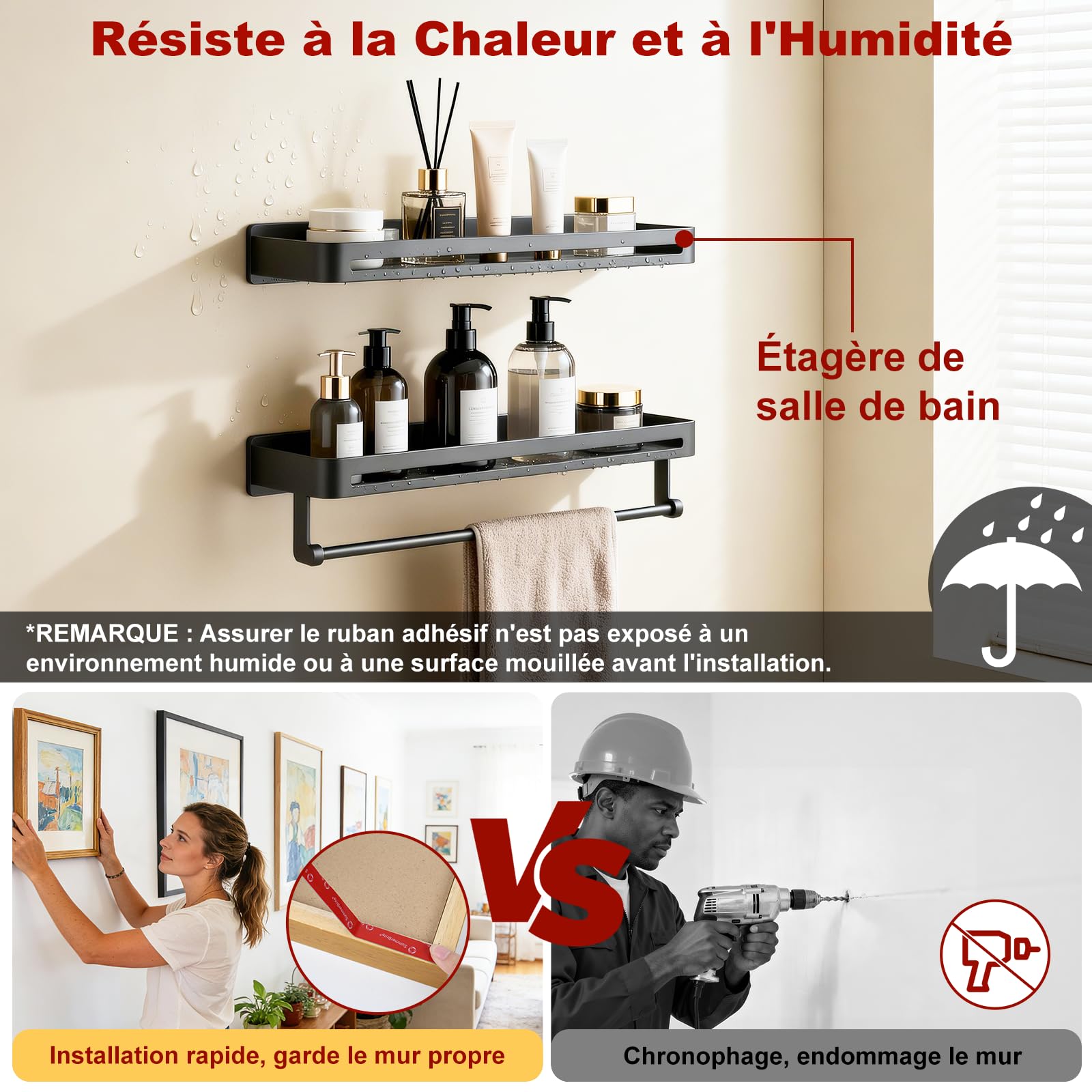 Summerbrite 2 Rouleaux Ruban Adhésif Double Face Extra Fort-25mm x 7.8m–Double Face Ruban AdhéSif Puissant, Imperméable et Résistante aux Températures Pour Fixations Auto,Bureau et Maison