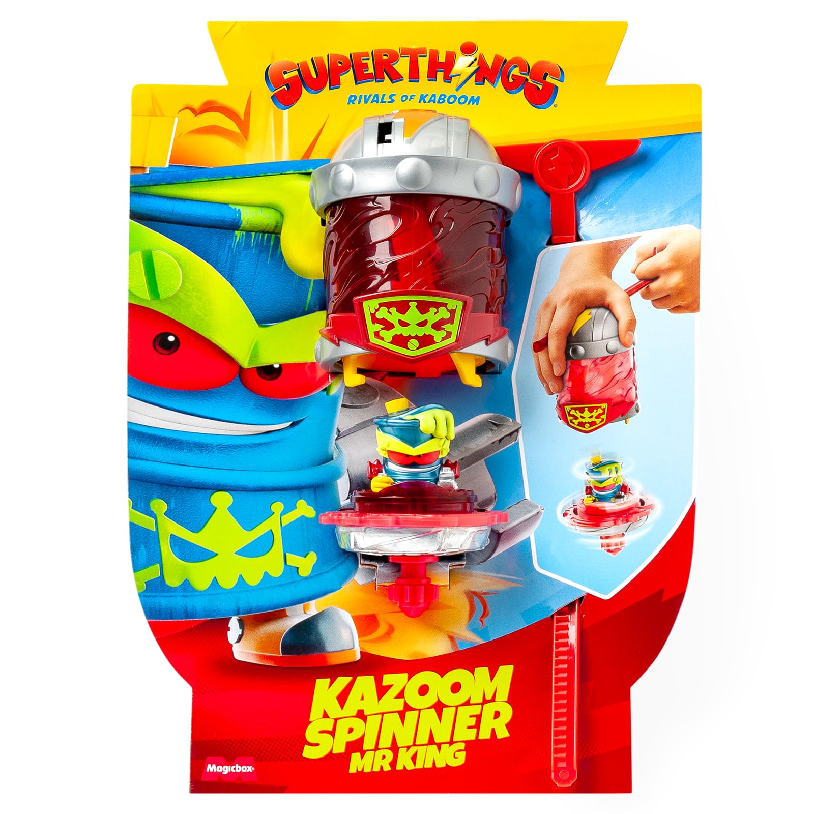 SUPERTHINGS KAZOOM Power – Kazoom Spinner – Doc Vroom. Incluye 1 Cápsula Kazoom, 1 peonza Kazoom y 1 Tira. — view 11
