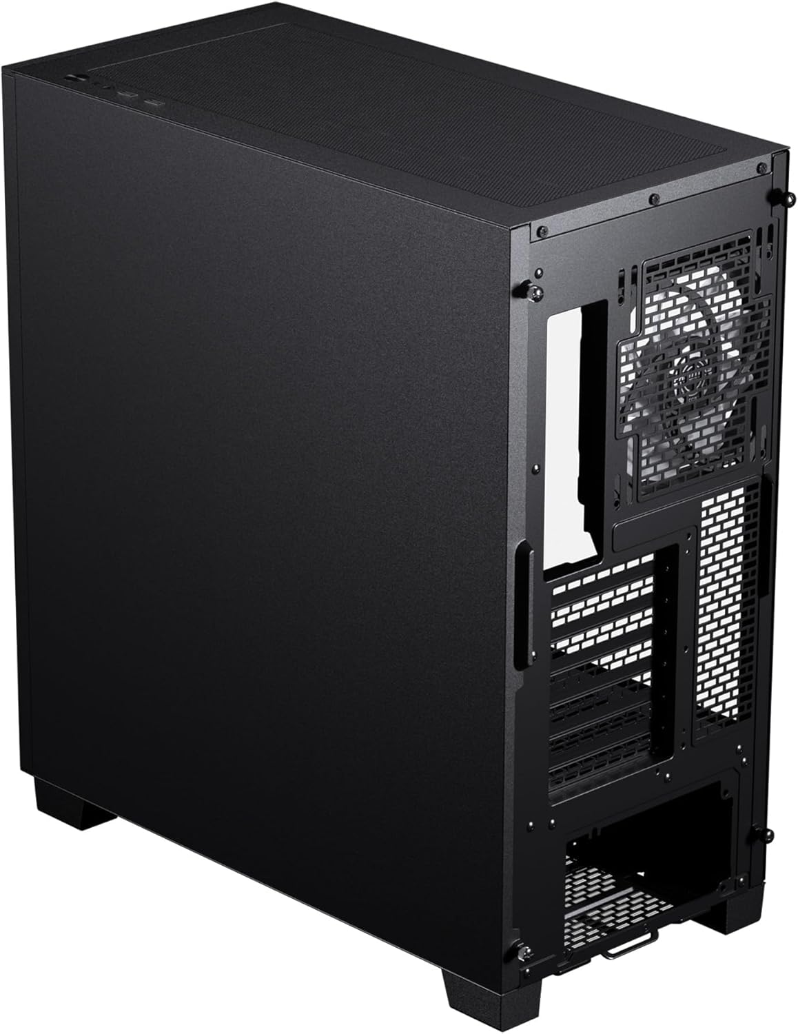 Phanteks XT Pro Ultra Mid-Tower Gaming Chassis, rear internal view showing PSU area