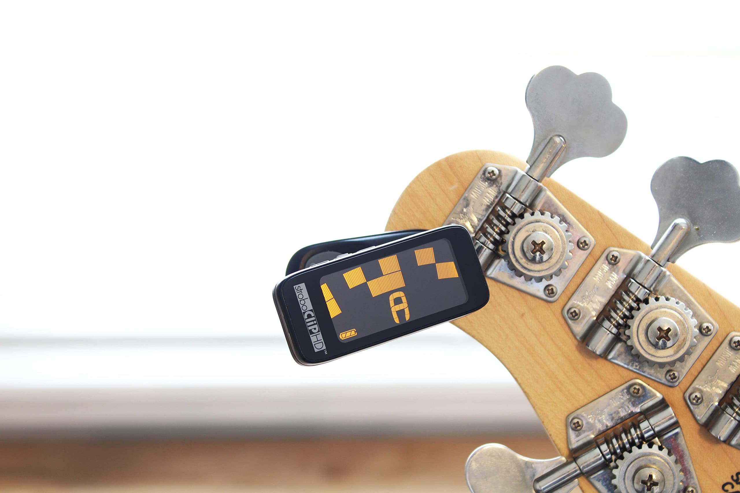 Peterson StroboClip HD Clip-On Guitar Tuner, ±0.1 Cent Accuracy for Acoustic, Electric, Bass, Violin, Ukulele Product Image 2