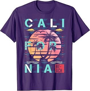 California Los Angeles Beach T-Shirt