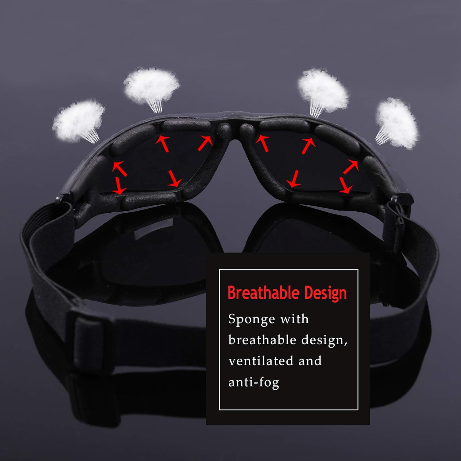 UV Protective Outdoor Glasses Motorcycle Goggles Military Sunglasses Tactical Goggles - Image 8