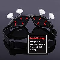 Vista 7 de Gafas de protección UV para exteriores, gafas de sol militares, gafas tácticas