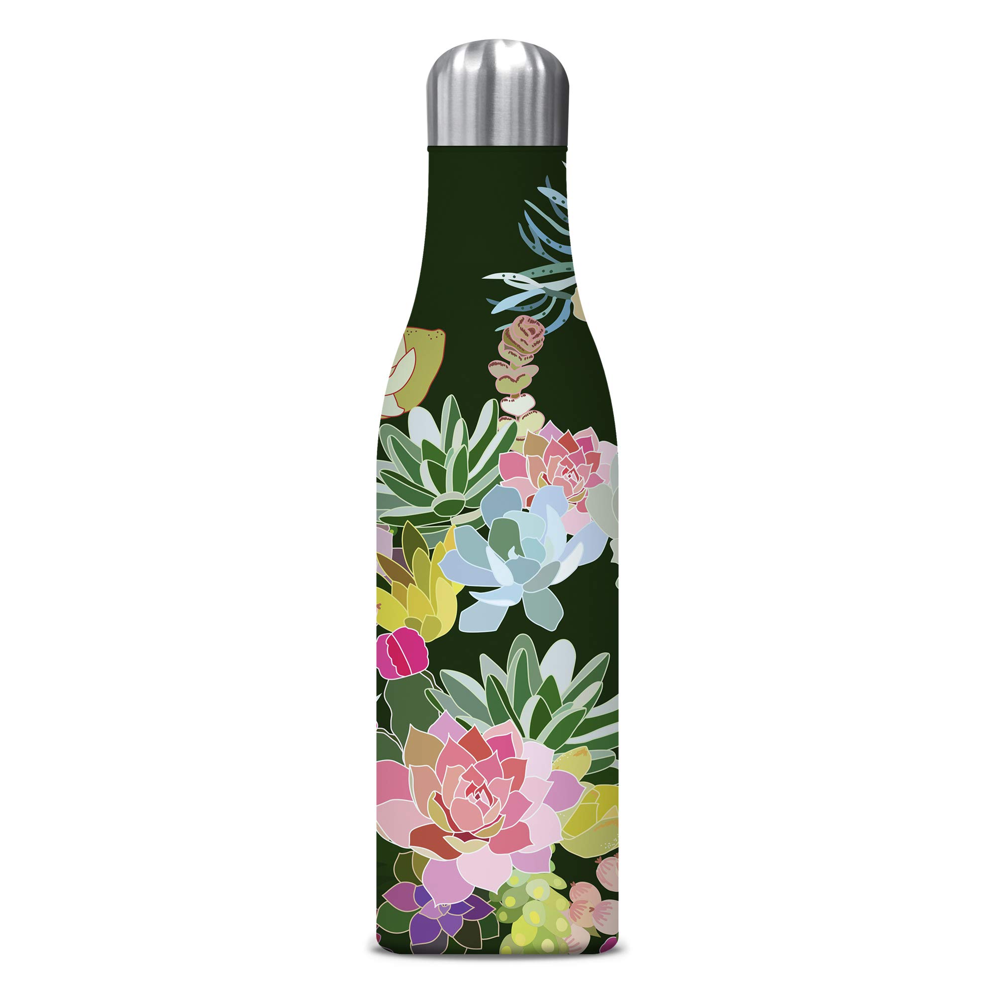 Studio Oh!17 oz. Insulated Stainless Steel Water Bottle Available in 9 Designs WB002
