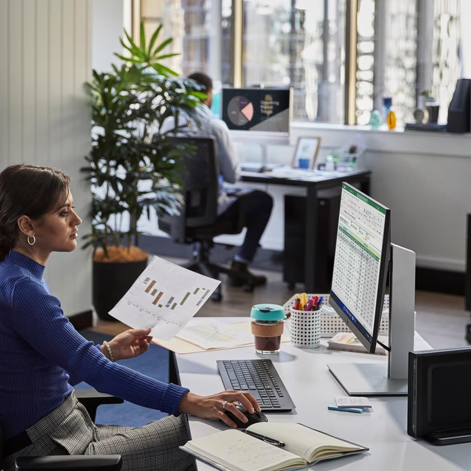 HP Pro Mini 400 G9 Business Mini Desktop (14th Gen 14-core Intel i5-14500T (Beats i7-12700T), 64GB DDR4, 1TB PCIe SSD, WiFi 6E+BT 5.3, RJ-45, 2 Display Port + HDMI, Win11Pro) w/USB Mouse & Keyboard