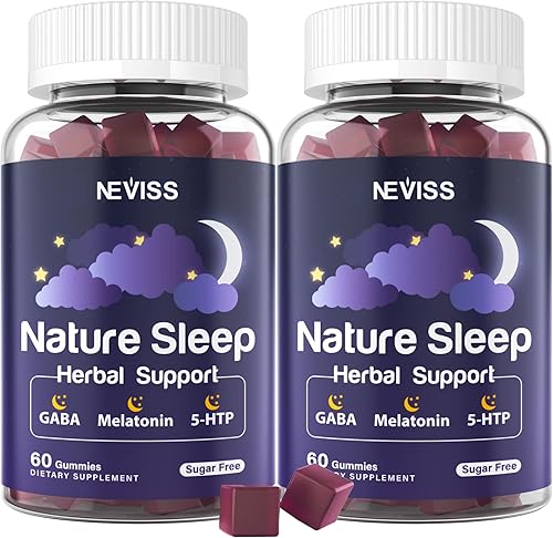 Miniatura 1 de Gomitas de melatonina 3 mg 6 mg  Sin azúcar  Ayuda natural Zzz con glicinato de magnesio, raíz de valeriana, 5-HTP, GABA, L-triptófano, manzanilla,