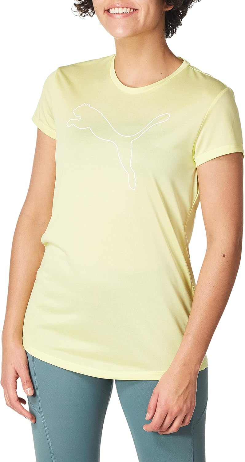 PUMA Womens Rtg Heather Logo Tee