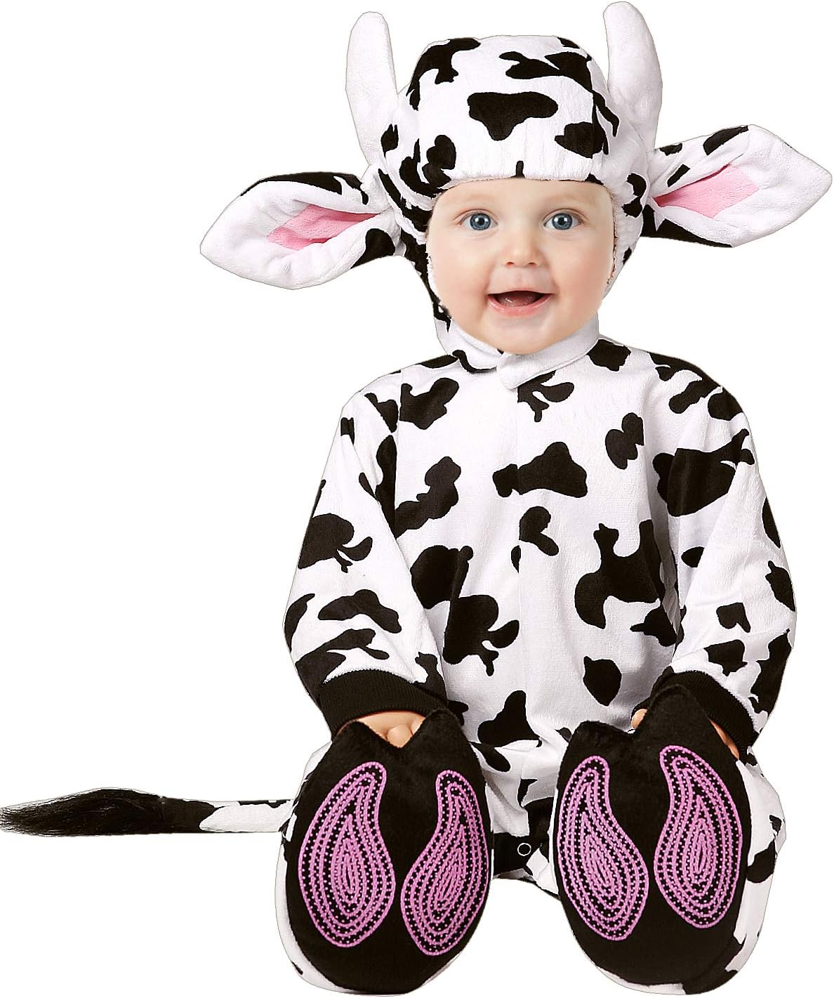 XXOO Toddler Baby Infant Dots Cow Halloween Dress Up Costume Outfit