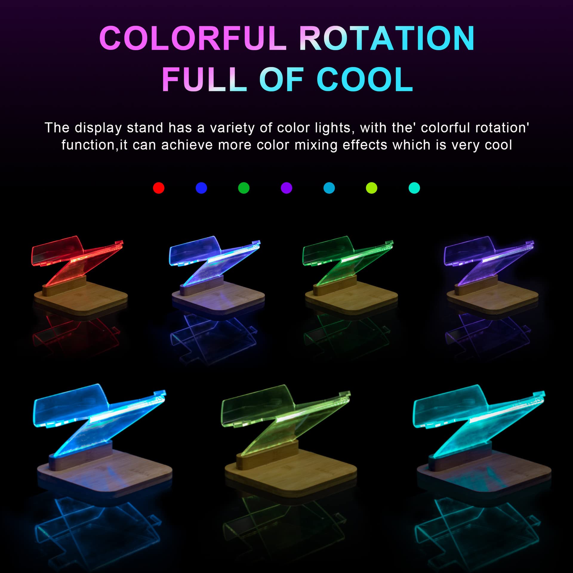 Soporte LED VR para Oculus Quest 2 vasos de pared soporte de almacenamiento de pared soporte soporte soporte de pared soporte soporte de pared soporte de almacenamiento auricular VR Gamepad Controller