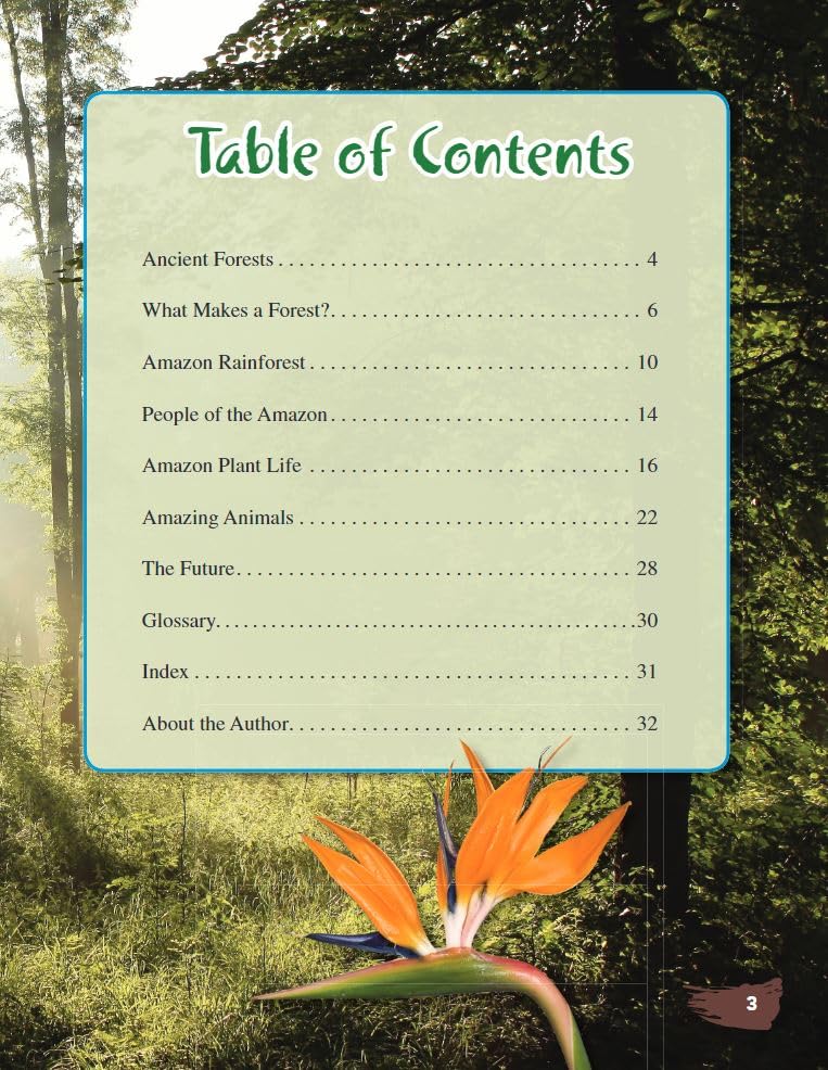 Amazon Rainforest (TIME FOR KIDS Educational Reader for 3rd Grade students, Kids age 6-10 ) (TIME FOR KIDS(r) Nonfiction Readers) - Image 3