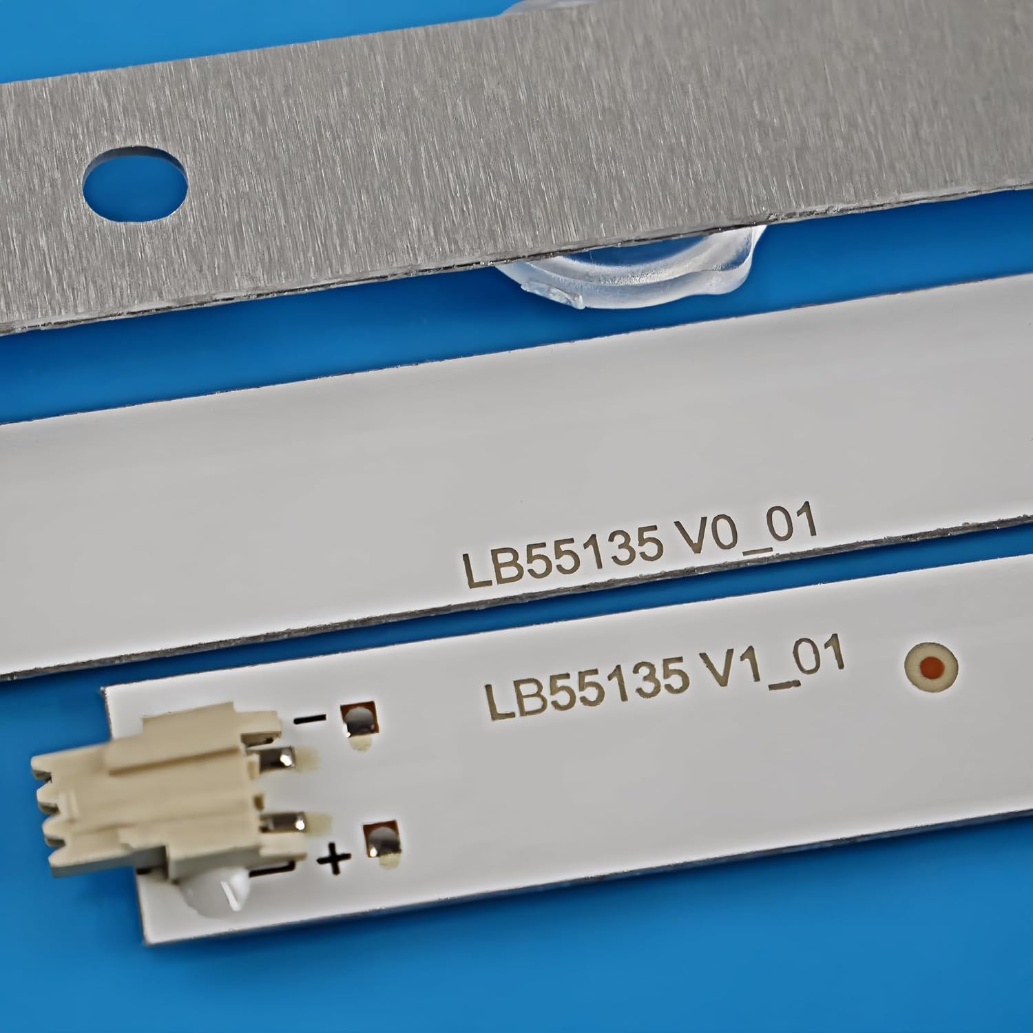 10 Pieces LED Backlight Strip for 55''TV NS-55DF710NA19 NS-55DF710NA21 NS-55F301NA22 TPT550U2-D072L D077L TPT550U1-QVN05U LBM550M0501-PJ-4 LBM550M0401-PK-5 E4SW5518RKU LB55135 V0_00 V1_01