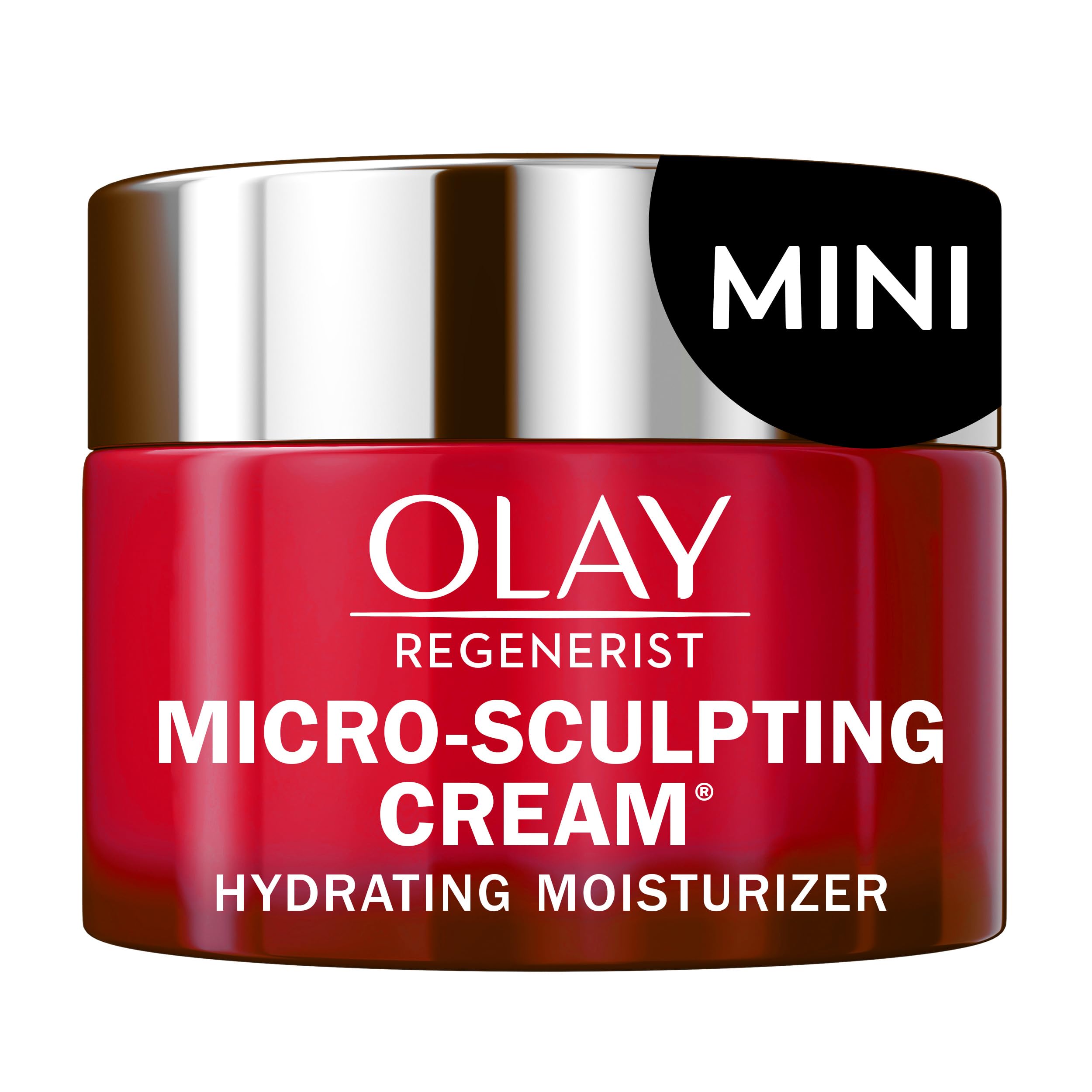 Face Moisturizer by Olay Regenerist Micro-Sculpting Cream Face Moisturizer, Trial Size 0.5 oz