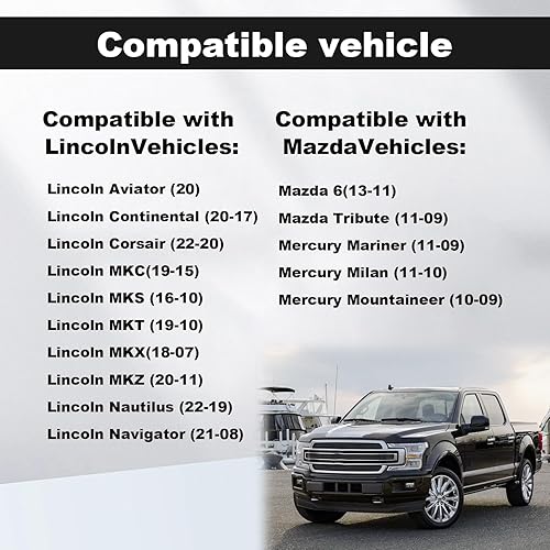 Miniatura 5 de Interruptor de luz de freno de 4 pines compatible con Ford F-150 F-250 F-350 Focus/Mazda 2 3 5 6 / Lincoln MKC MKT OEM: 4838697 / 8T4T-9G854-AA