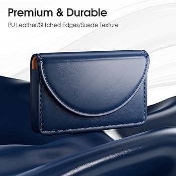 Amazon.com : MaxGear Business Card Holder Case, PU Leather